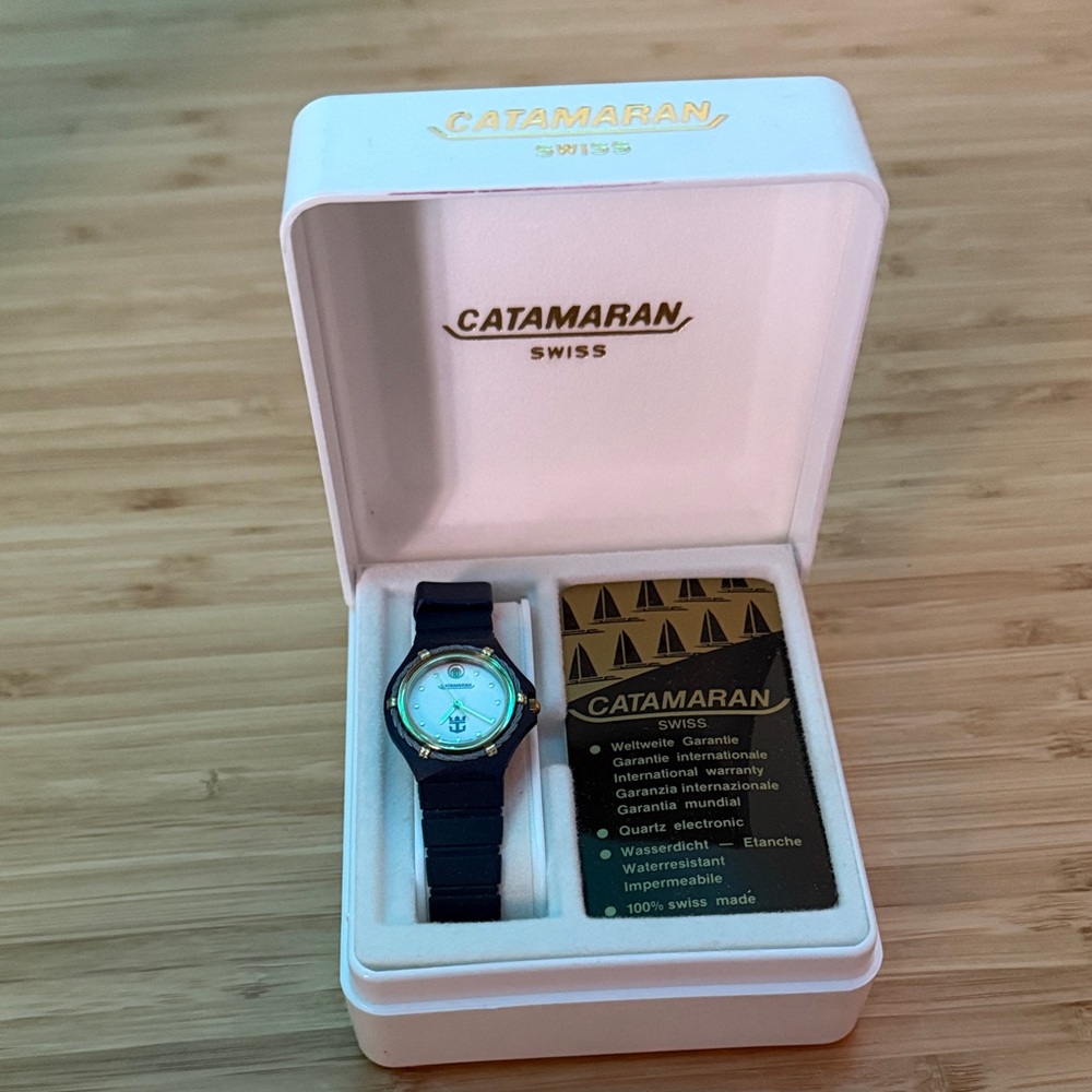 Dark blue Watch